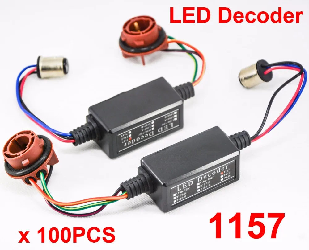 DHL 100x 1157 3157-A 3157-B 7443 LED Bulbs Error Free Canbus Canceler Adapter Decoder Fog Turn Brake Anti-Hyper Flash Blinking
DHL 100x 1157 3157-A 3157-B 7443 LED Bulbs Error Free Canbus Canceler Adapter Decoder Fog Turn Brake Anti-Hyper Flash Blinking