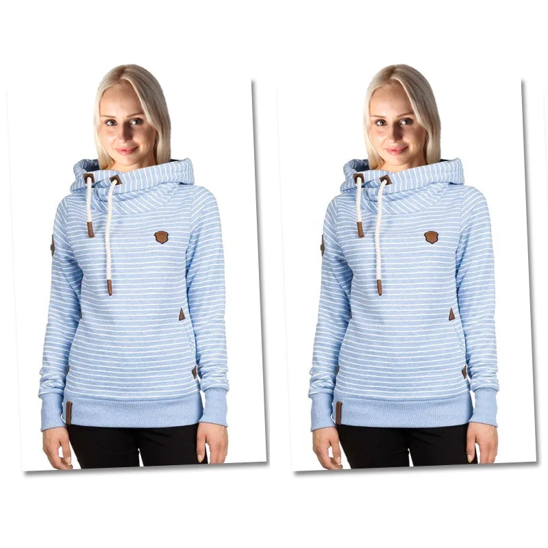 Fall Winte Fleece Thicken Hoodie Sweatshirt Women Clothing Sweet Femme Coat Striped Hoodies Embroidery Moletom Tumblr 2018
Fall Winte Fleece Thicken Hoodie Sweatshirt Women Clothing Sweet Femme Coat Striped Hoodies Embroidery Moletom Tumblr 2018