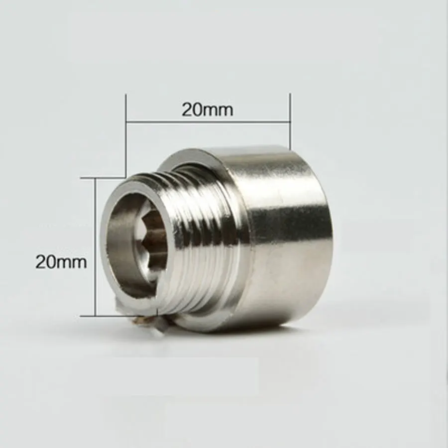1/2" BSPP Male x Female Nipple 201 Stainless Steel Pipe Fitting Connector Joint Adapter Length 20mm
1/2" BSPP Male x Female Nipple 201 Stainless Steel Pipe Fitting Connector Joint Adapter Length 20mm