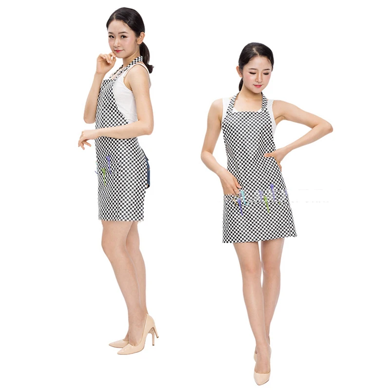 PU Leather Plaid Cape Hair Cutting Waterproof Aprons Barber Home Styling Salon Hairdresser Stylist Manicure Waist Cloth UN463
PU Leather Plaid Cape Hair Cutting Waterproof Aprons Barber Home Styling Salon Hairdresser Stylist Manicure Waist Cloth UN463