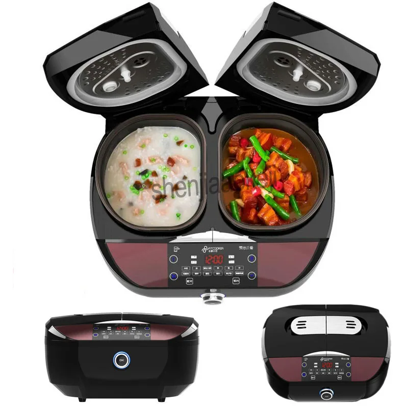 D2 Smart Dual Liner kitchenware double bile intelligent 9L automatic household can be timed Multi-function rice cooker 220-240v
D2 Smart Dual Liner kitchenware double bile intelligent 9L automatic household can be timed Multi-function rice cooker 220-240v