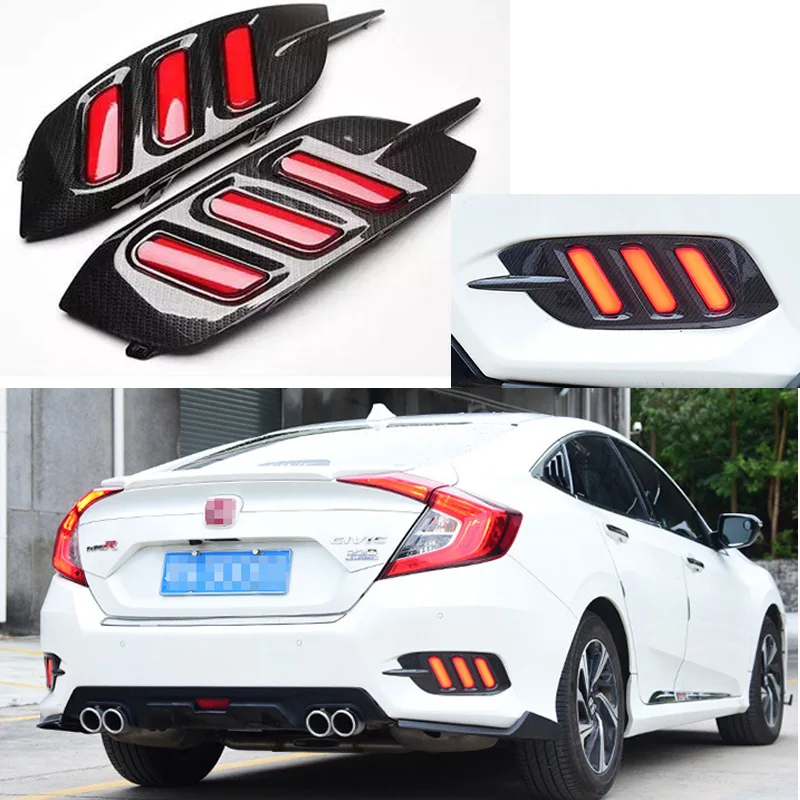Для Honda Civic 10 2016-2018 2 шт. многофункциональсветодиодный светодиодная отражающая лампа задняя противотуманная фара светильник ний бампер свет ...
Для Honda Civic 10 2016-2018 2 шт. многофункциональсветодиодный светодиодная отражающая лампа задняя противотуманная фара светильник ний бампер свет ...