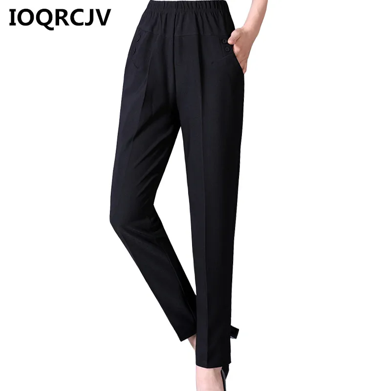 2019 Mom Pants Women Autumn Loose Large Size Pants Casual Elastic High Waist Trousers Pocke Solid Loose Female Pants 5XL R127
2019 Mom Pants Women Autumn Loose Large Size Pants Casual Elastic High Waist Trousers Pocke Solid Loose Female Pants 5XL R127