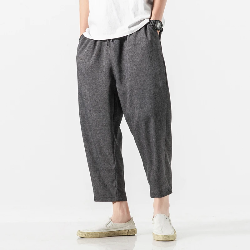 Elastic Waist Ankle Length Men Trousers Plus Size 5XL 4XL Drawstring Harem Pants Loose Fit Summer Man Clothing XXXXXL
Elastic Waist Ankle Length Men Trousers Plus Size 5XL 4XL Drawstring Harem Pants Loose Fit Summer Man Clothing XXXXXL