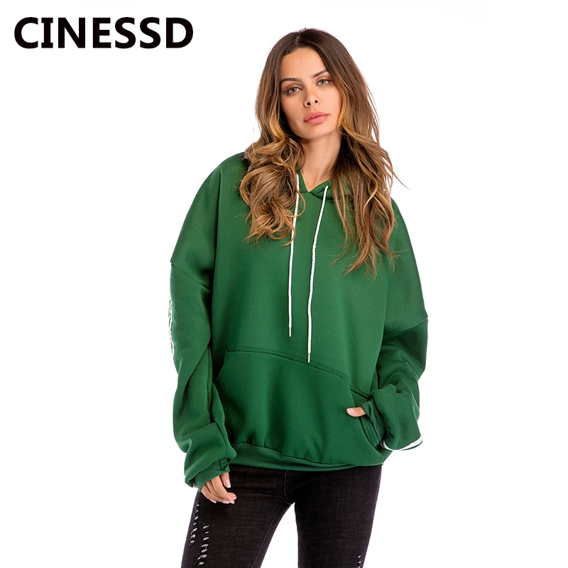 CINESSD Thicken Hooded Hoodies Sweatshirt Green Drawstring Bat Long Sleeves Plus Size Fleece Casual Loose Autumn Winter Hoodies
CINESSD Thicken Hooded Hoodies Sweatshirt Green Drawstring Bat Long Sleeves Plus Size Fleece Casual Loose Autumn Winter Hoodies