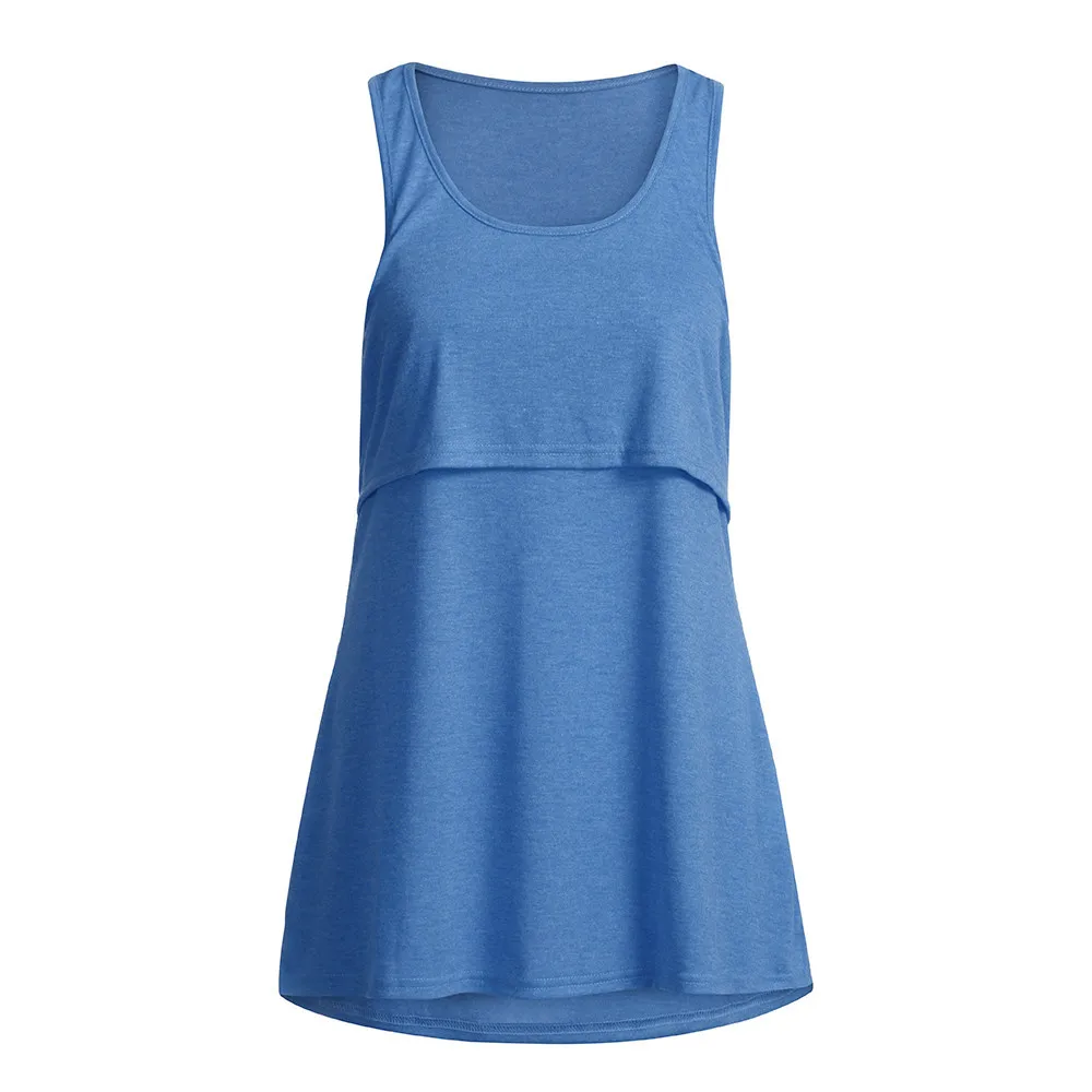 Maternity Blouse Women Loose Comfy Pull-up Nursing Tank Tops Vest Breastfeeding Shirt
Maternity Blouse Women Loose Comfy Pull-up Nursing Tank Tops Vest Breastfeeding Shirt
