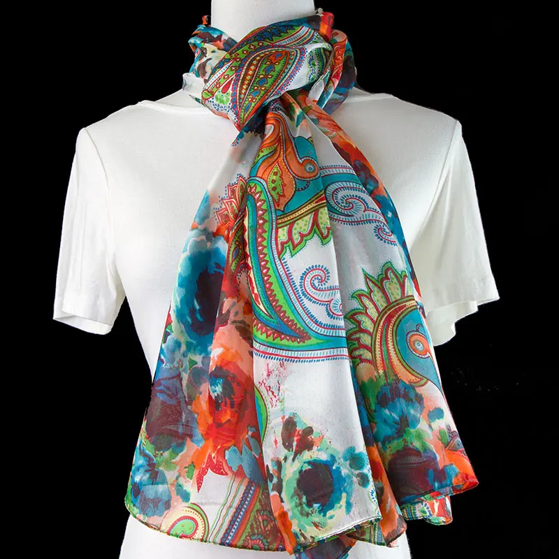 100% Silk Scarf Women Scarf Paisley Silk Shawl 2019 Silk Pashmina Big Sarong Large Size Hot Long Silk Wrap Great Gift for Lady
100% Silk Scarf Women Scarf Paisley Silk Shawl 2019 Silk Pashmina Big Sarong Large Size Hot Long Silk Wrap Great Gift for Lady