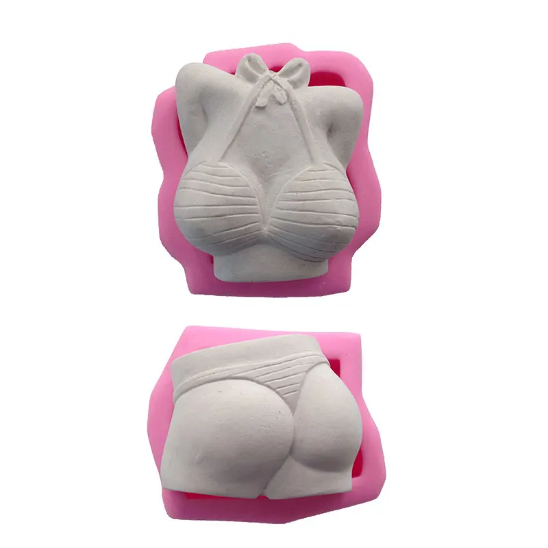 1 pc Silicone Mold Creative Design Sexy Beach Bikini Modeling DIY Soap Molds Fondant Cake Decoration Bakeware Tool
1 pc Silicone Mold Creative Design Sexy Beach Bikini Modeling DIY Soap Molds Fondant Cake Decoration Bakeware Tool