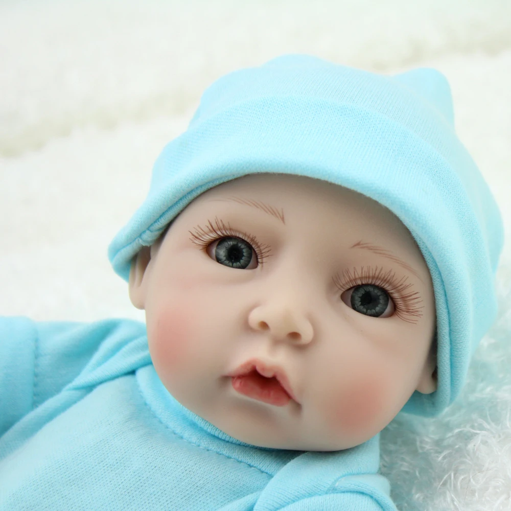 KAYDORA Детская кукла игрушка 10 дюймов винил боди Reborn мини силиконовые куклы для