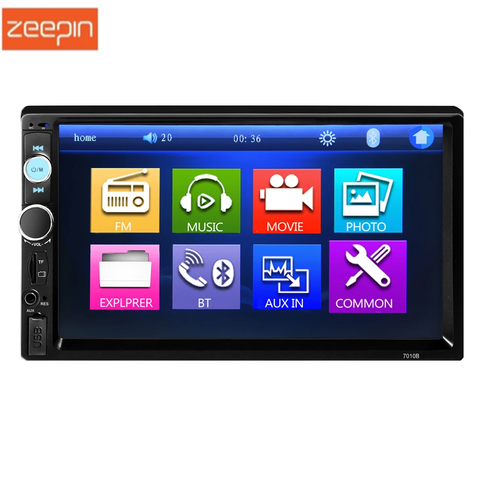 Zeepin 7010B 7 дюймов Bluetooth 2 0 автомобильный аудио стерео Мультимедиа MP5 плеер сенсорный
