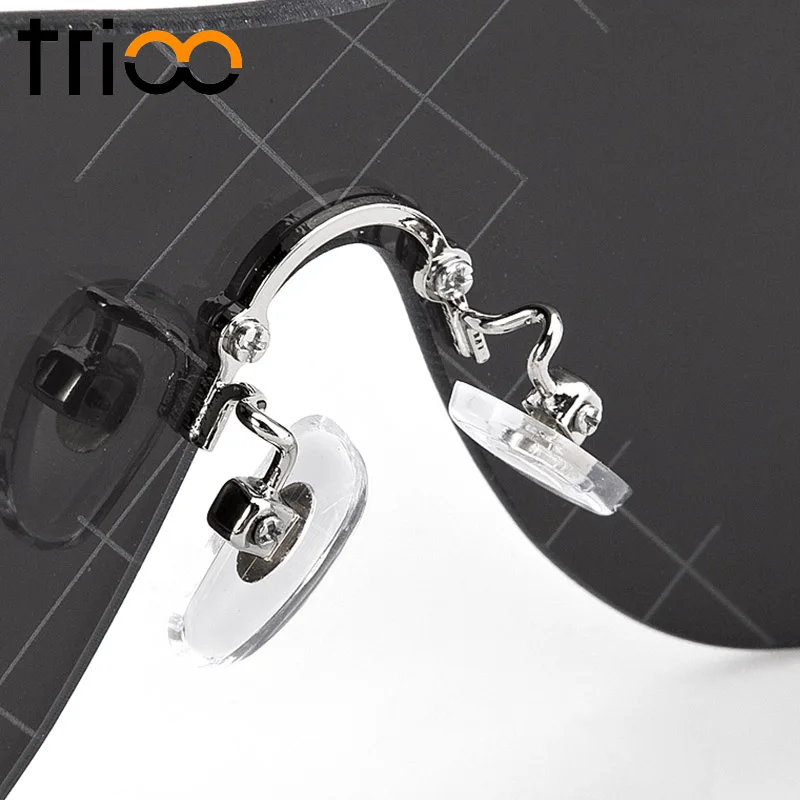 TRIOO Silver Mirror Sunglasses Ladies Oversized Rimless Cool Shades Fashion One Piece Cross Brand Designer Sun Glasses For Women
TRIOO Silver Mirror Sunglasses Ladies Oversized Rimless Cool Shades Fashion One Piece Cross Brand Designer Sun Glasses For Women