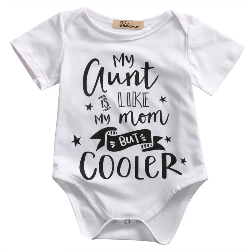 Newborn Infant Baby Boy Girl clothes Cotton Funny Letter Romper Kids Clothes Outfit children clothing bosudhsou T-shirt 0-18M
Newborn Infant Baby Boy Girl clothes Cotton Funny Letter Romper Kids Clothes Outfit children clothing bosudhsou T-shirt 0-18M