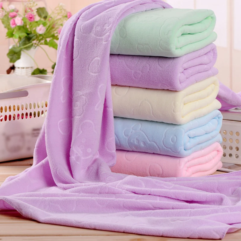 Hot Polyester Bath Towel 70*140cm Water Absorption Drying Solid Children Soft Thicken Bears Printing Swimming Towel
Hot Polyester Bath Towel 70*140cm Water Absorption Drying Solid Children Soft Thicken Bears Printing Swimming Towel
