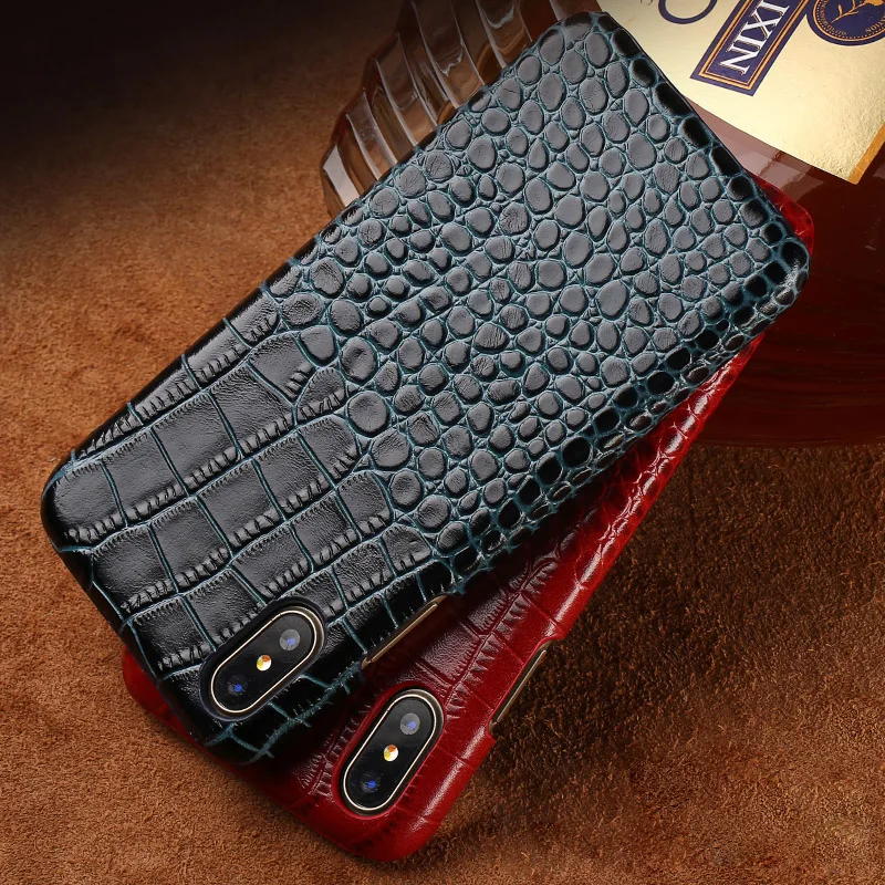 Leather Phone Case For iPhone X XS MAX 8 7 6S Plus 11 pro max 12 pro max Luxury Genuine Leather Crocodile Texture Back Cover
Leather Phone Case For iPhone X XS MAX 8 7 6S Plus 11 pro max 12 pro max Luxury Genuine Leather Crocodile Texture Back Cover