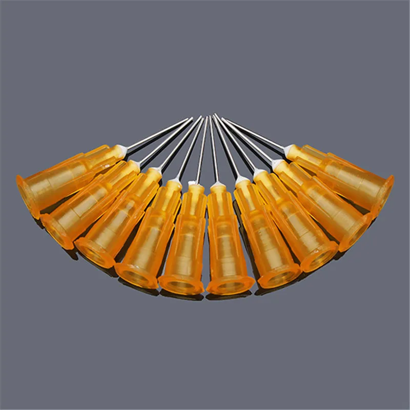 10pcs/Set 0.25mm Dispensing Needles Tips For Glue Liquid Dispenser Syringe Injector Universal Blunt Yellow Tip For Welding Flux
10pcs/Set 0.25mm Dispensing Needles Tips For Glue Liquid Dispenser Syringe Injector Universal Blunt Yellow Tip For Welding Flux