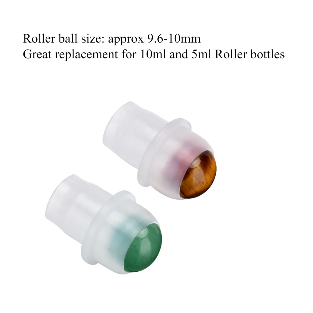 10pcs 10ml Amber Glass Gemstone Roller Bottle for Essential Oil Amber Brown Roll On Bottles Aromatherapy Crystall Perfume Tube
10pcs 10ml Amber Glass Gemstone Roller Bottle for Essential Oil Amber Brown Roll On Bottles Aromatherapy Crystall Perfume Tube