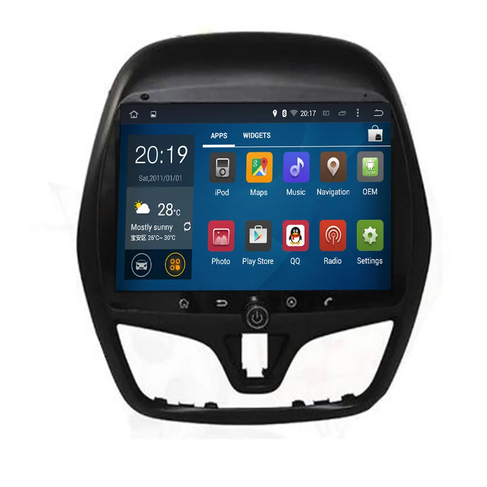 9 "чистый Android 10 4G 32G Автомобильный dvd-плеер для Chevrolet 2017 -2019 Spark с GPS Авторадио