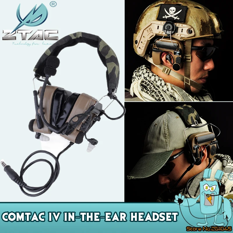 Z Tac Tactical Headphones Peltor Comtac IV Pickup Noise Reducation Shooting Headphones Airsoft Tactical Headset Z038
Z Tac Tactical Headphones Peltor Comtac IV Pickup Noise Reducation Shooting Headphones Airsoft Tactical Headset Z038