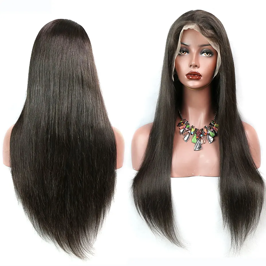 Liweike Straight Hair 360 Lace Wig Brazilian Silky Remy Human Hair Wigs Natural 1B Color Pre Plucked Glueless 150% 200% Density
Liweike Straight Hair 360 Lace Wig Brazilian Silky Remy Human Hair Wigs Natural 1B Color Pre Plucked Glueless 150% 200% Density