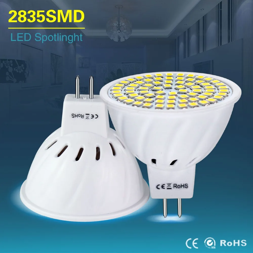 Светодиодный прожектор MR16 светодиодный потолочный светильник AC 220V 4W 6W 8W