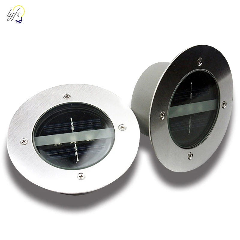 Outdoor Lighting Solar Powered Panel LED Floor Lamps Deck Light 3 LED Underground Light Garden Pathway Spot Lights
Outdoor Lighting Solar Powered Panel LED Floor Lamps Deck Light 3 LED Underground Light Garden Pathway Spot Lights