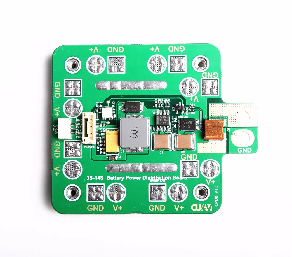 CUAV NEW CPDB drone power distribution board 5V for FPV Drone Quadcopter power distribution board
CUAV NEW CPDB drone power distribution board 5V for FPV Drone Quadcopter power distribution board