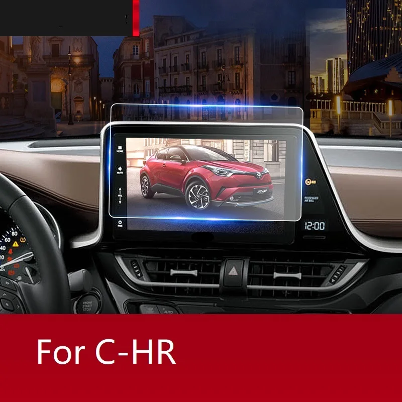 10.2 inch Car styling Navigation Tempered Glass Screen Protector Steel Portective Film FOR Toyota C-HR CHR 2016 2017 2018
10.2 inch Car styling Navigation Tempered Glass Screen Protector Steel Portective Film FOR Toyota C-HR CHR 2016 2017 2018