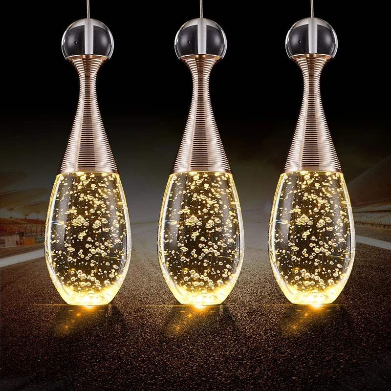 Modern fashion golden champagne bubble crystal pendant light for dining living room restaurant hanging lamp
Modern fashion golden champagne bubble crystal pendant light for dining living room restaurant hanging lamp