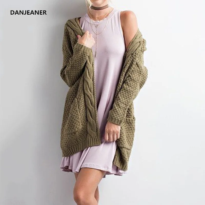 Danjeaner, Осень-зима 2018, Женский вязаный кардиган с завязками, женские повседневные однотонные свитера с большими карманами, Casaco Feminino
Danjeaner, Осень-зима 2018, Женский вязаный кардиган с завязками, женские повседневные однотонные свитера с большими карманами, Casaco Feminino