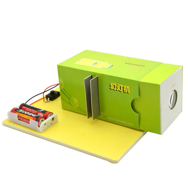 DIY science and technology small production slide projector gizmo small toys physics experiment tools no battery free shipping
DIY science and technology small production slide projector gizmo small toys physics experiment tools no battery free shipping