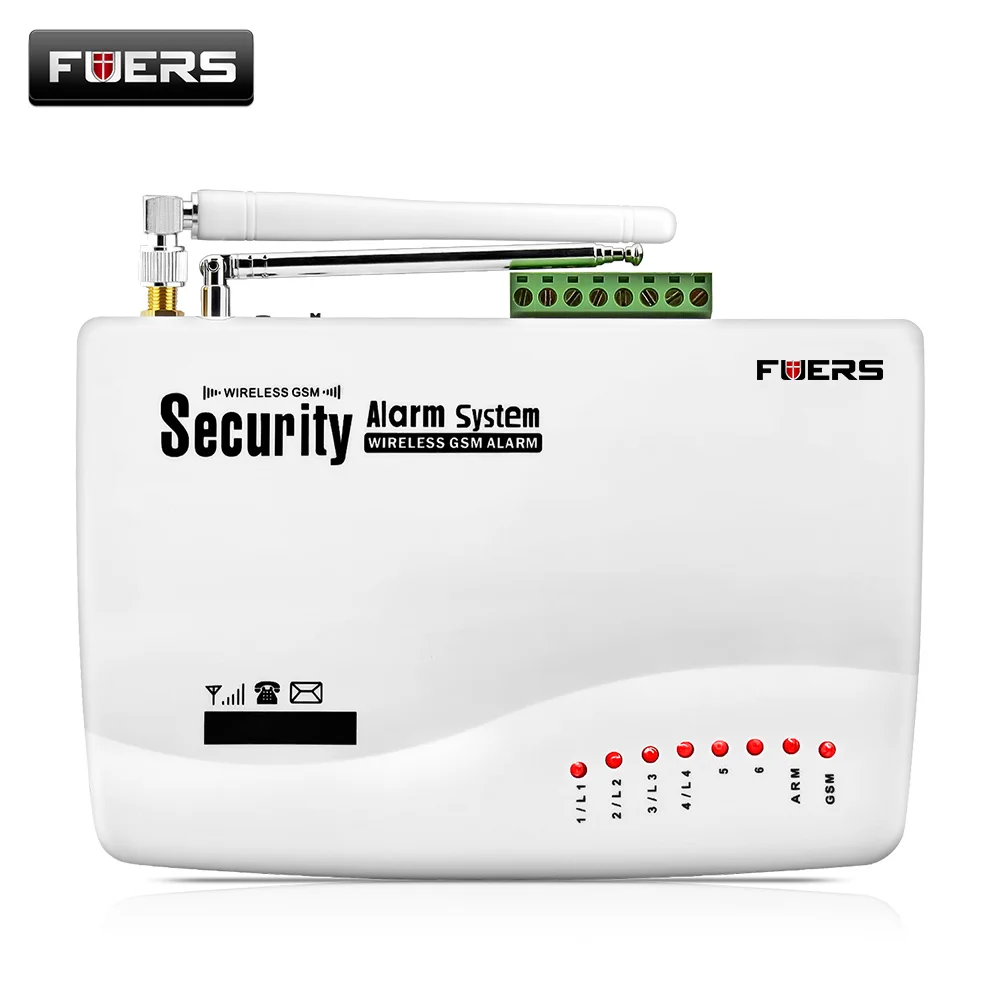 Домашняя охранная сигнализация Fuers GSM 10A автоматический набор SMS вызов