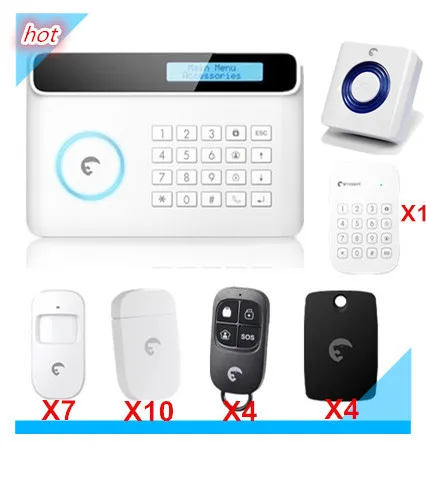 Free shipping Great Alarm S4 Etiger Alarm System LCD display GSM Alarm System Home Burglar Security Alarm System SMS APP Control
Free shipping Great Alarm S4 Etiger Alarm System LCD display GSM Alarm System Home Burglar Security Alarm System SMS APP Control