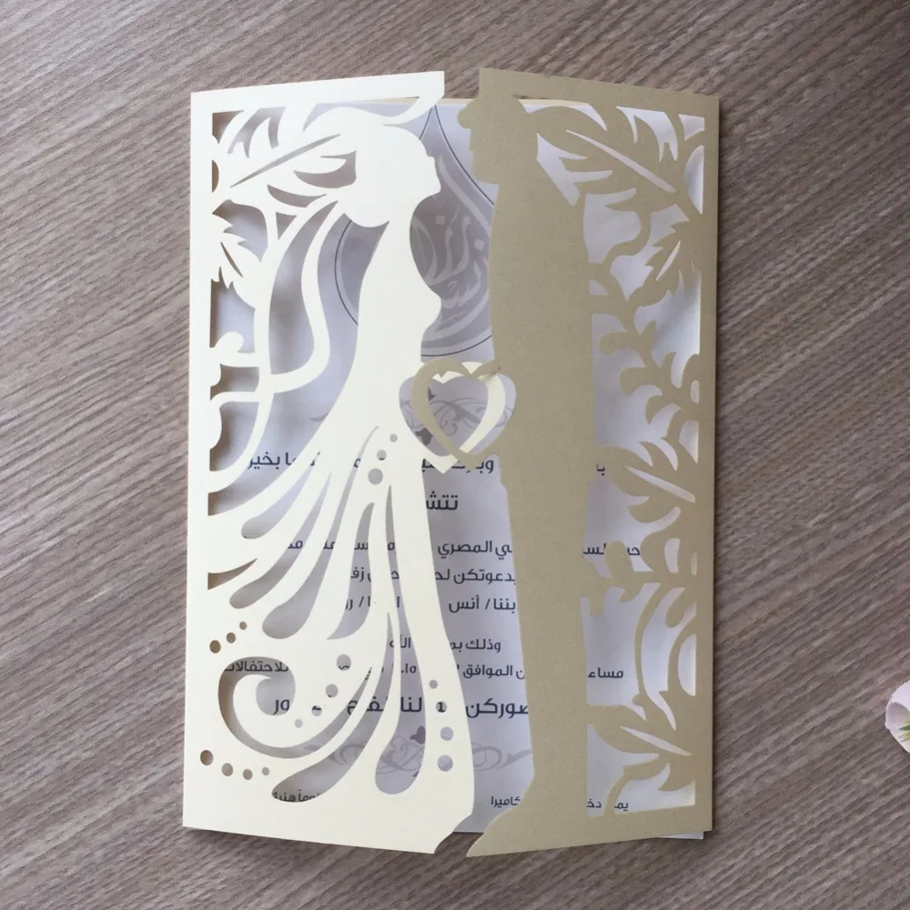 100Pcs/Lot New Arrival Laser Cut Wedding&Engagement Invitation Card Greeting Card Event&Party Supplies
100Pcs/Lot New Arrival Laser Cut Wedding&Engagement Invitation Card Greeting Card Event&Party Supplies