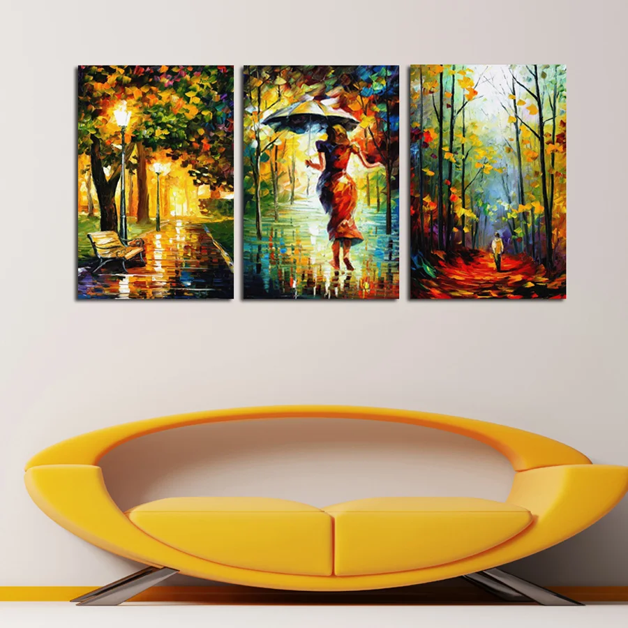 Modern Decor Canvas Painting Abstract Oil Painting 3 Piece Street Light Tree Wall Pictures For Living Room Art Figure Walk Rains
Modern Decor Canvas Painting Abstract Oil Painting 3 Piece Street Light Tree Wall Pictures For Living Room Art Figure Walk Rains