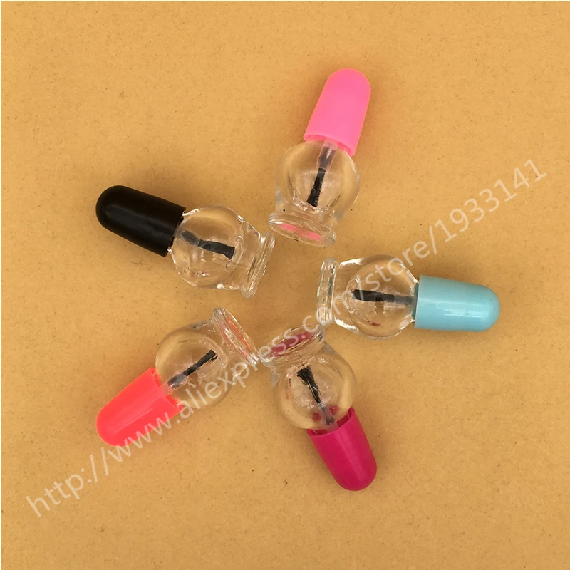 Hot sale 500pcs/lot 1.5ml Clear Nail Polish Bottle ,1.5cc Small Glass Vials With Brush
Hot sale 500pcs/lot 1.5ml Clear Nail Polish Bottle ,1.5cc Small Glass Vials With Brush