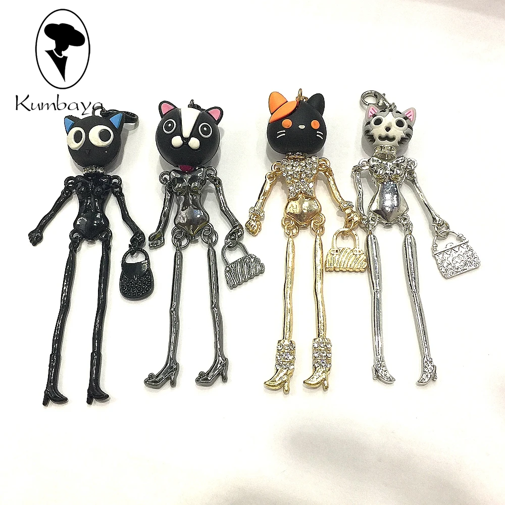 50 pcs/lot Gold White Doll Necklace Alloy Naked Bodies Accessories Rubber Cat Face Head Assorted DIY Handmade Statement NS238-11
50 pcs/lot Gold White Doll Necklace Alloy Naked Bodies Accessories Rubber Cat Face Head Assorted DIY Handmade Statement NS238-11