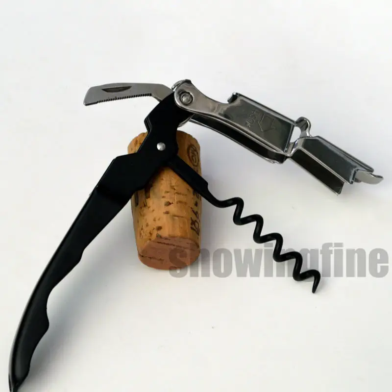 Coutale Wine Corkscrews Sommelier Double Lever Wine spiral Waiter's S.S. Bottle Opener Very Easy to Use
Coutale Wine Corkscrews Sommelier Double Lever Wine spiral Waiter's S.S. Bottle Opener Very Easy to Use