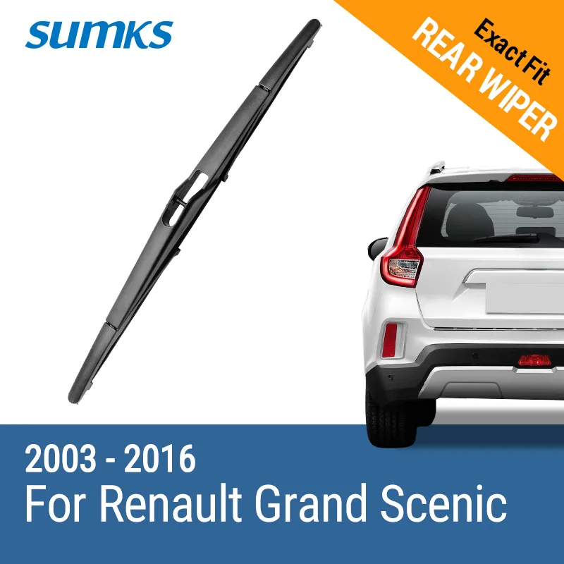 Щетка стеклоочистителя задняя для Renault Grand Scenic 2003, 2004, 2005, 2006, 2007, 2008, 2009, 2010, 2011, 2012, 2013, 2014, 2016
Щетка стеклоочистителя задняя для Renault Grand Scenic 2003, 2004, 2005, 2006, 2007, 2008, 2009, 2010, 2011, 2012, 2013, 2014, 2016