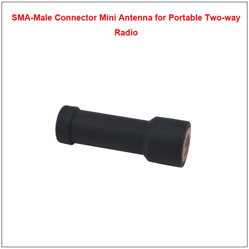 Только длина 4 см! Мини-антенна SMA-Male UHF 400-470 МГц дБ для портативного двухстороннего