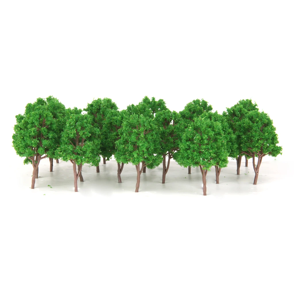 20Pcs Model Trees Train Scenery Landscape N Scale 1/150 Plastic Architectural Model Supplies Building Kits Toys for Children
20Pcs Model Trees Train Scenery Landscape N Scale 1/150 Plastic Architectural Model Supplies Building Kits Toys for Children
