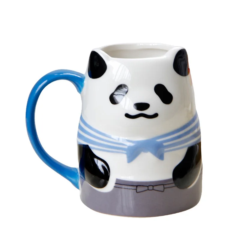 400ml Japanese 3D Panda Cartoon Ceramic Coffee Mugs Kawaii Eco Friendly Cups For Coffee Milk Juice
400ml Japanese 3D Panda Cartoon Ceramic Coffee Mugs Kawaii Eco Friendly Cups For Coffee Milk Juice