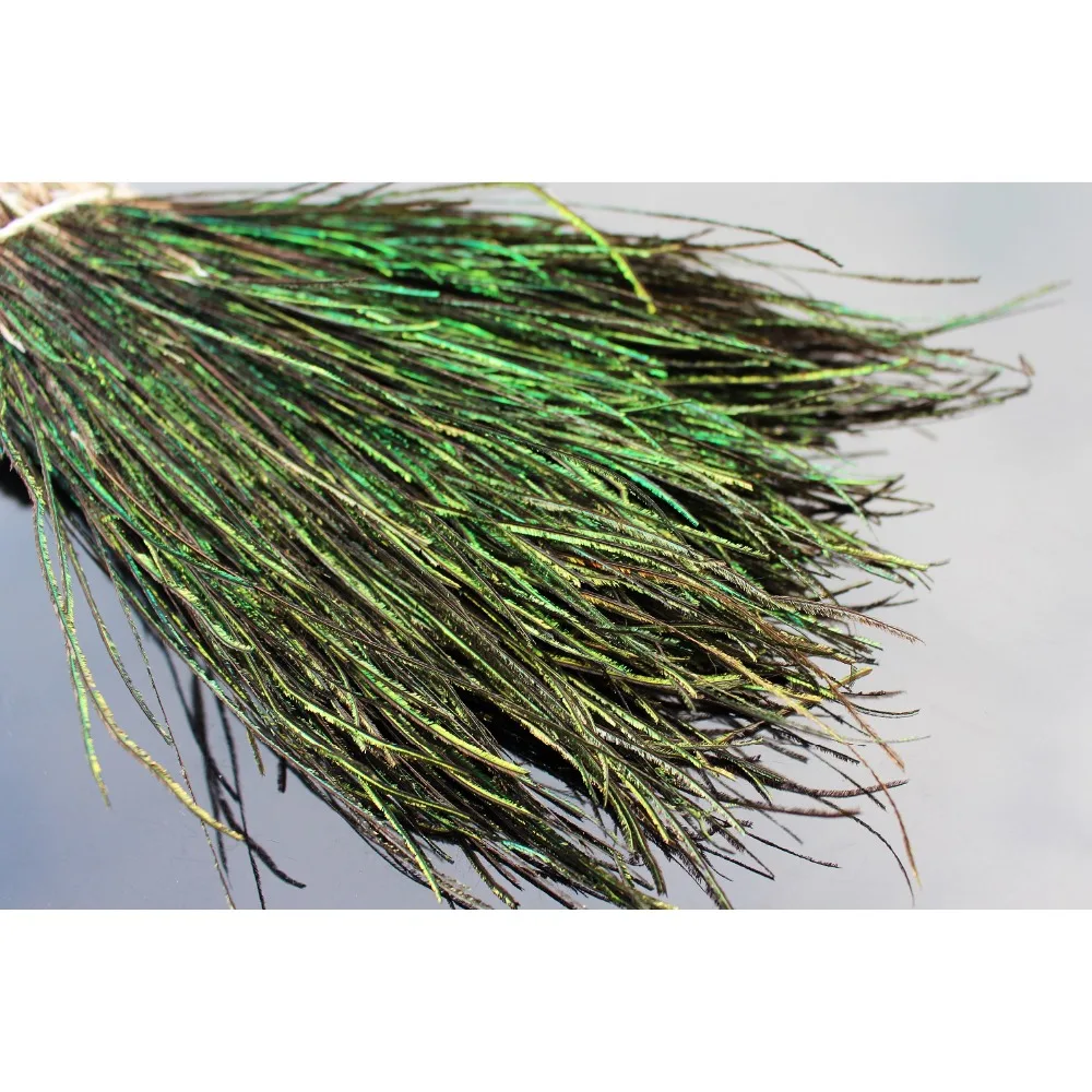 Tigofly 400 Strands Natural Peacock Herl Feather for Nymphs Wet Streamers Flies Rib Body Fly Tying Materials 10-20cm Length
Tigofly 400 Strands Natural Peacock Herl Feather for Nymphs Wet Streamers Flies Rib Body Fly Tying Materials 10-20cm Length