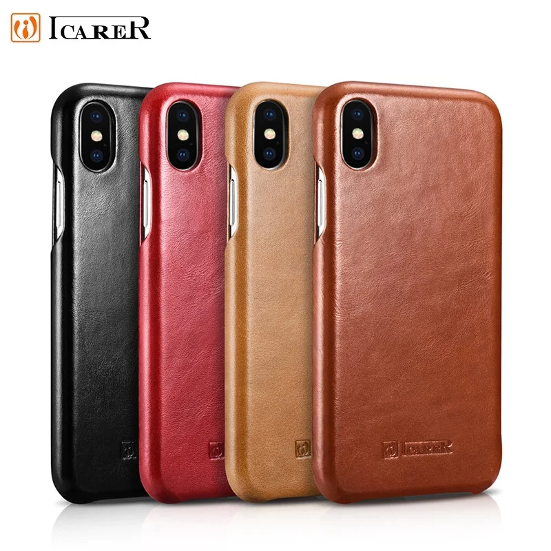 ICARER Curved Edge Vintage Genuine Leather Phone Cases For iPhone Xs Max Full Protective Flip Case Cover For iPhone XR X Coque
ICARER Curved Edge Vintage Genuine Leather Phone Cases For iPhone Xs Max Full Protective Flip Case Cover For iPhone XR X Coque