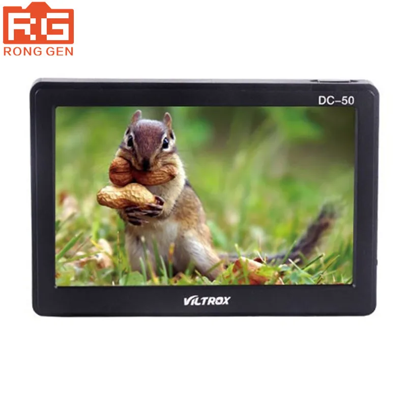 Viltrox DC 50 Clip on Portable 5 "TFT LCD Monitor с HDMI видеовходом для Canon Nikon Sony DSLR Camera DV|monitor with