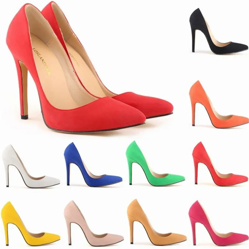 LOSLANDIFEN Women Pumps Fashion Flock Slip On 11CM Thin Heels Peep Toe Candy color OL Office High Heels Woman shoes
LOSLANDIFEN Women Pumps Fashion Flock Slip On 11CM Thin Heels Peep Toe Candy color OL Office High Heels Woman shoes