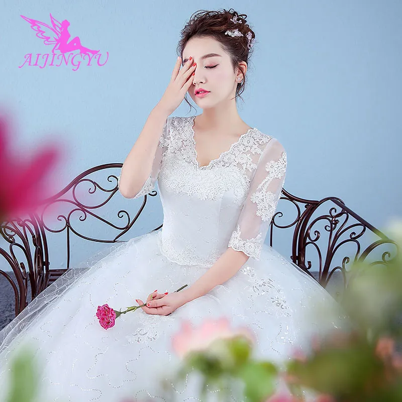 AIJINGYU 2021 Customized new hot selling cheap ball gown lace up back formal bride dresses wedding dress for sale WK720
AIJINGYU 2021 Customized new hot selling cheap ball gown lace up back formal bride dresses wedding dress for sale WK720