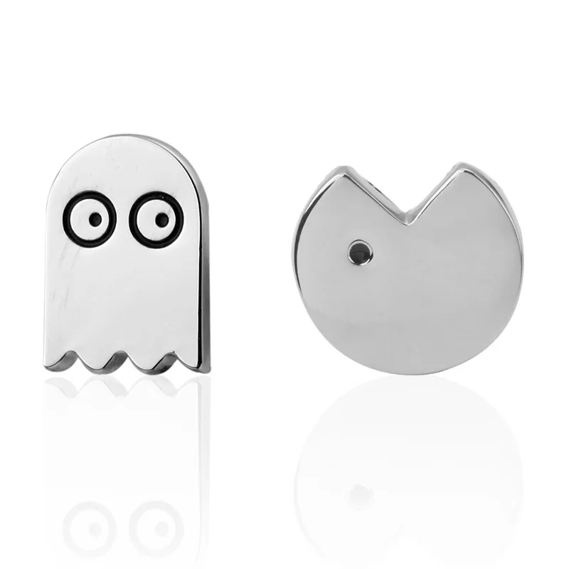 Classic Silvery Tone Pac-Man Designer Cufflinks Paly Game Novelty Men Shirt Cuff links jewelry cufflinks for mens
Classic Silvery Tone Pac-Man Designer Cufflinks Paly Game Novelty Men Shirt Cuff links jewelry cufflinks for mens