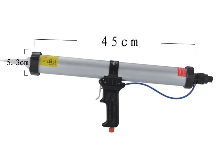 NEW 15 inches 600ml Sausage Pneumatic Caulking Gun Glass Glue Gun Air Rubber Gun Caulk Applicator Tool
NEW 15 inches 600ml Sausage Pneumatic Caulking Gun Glass Glue Gun Air Rubber Gun Caulk Applicator Tool