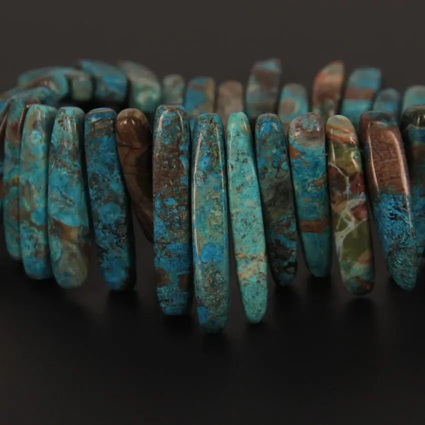 Natural Ocean Stones Top Drilled Slice Loose Beads Necklace Findings Strand,Graduated Raw Gems Stick Points Pendants Supplies
Natural Ocean Stones Top Drilled Slice Loose Beads Necklace Findings Strand,Graduated Raw Gems Stick Points Pendants Supplies