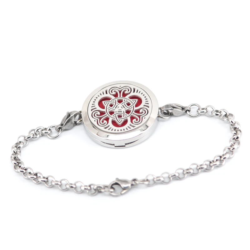 5pcs Adopt 30mm Aromatherapy Essential Oils Stainless Steel Perfume Diffuser Locket bracelet(length7-8") include 30pcs pads
5pcs Adopt 30mm Aromatherapy Essential Oils Stainless Steel Perfume Diffuser Locket bracelet(length7-8") include 30pcs pads